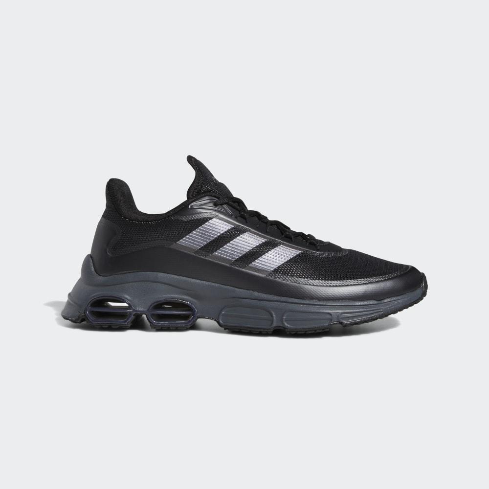 Adidasi Alergare Adidas Quadcube Barbati Romania - Negrii/Corai EG4390